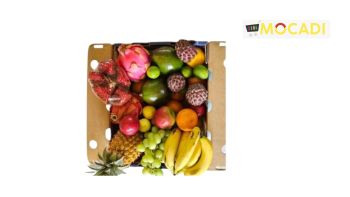 Fruit Basket (1) - 3*Orange,3*Apple,3*Mandarin,1*Seedless Grapes,5*Banana,3*Green Lime,1*Watermelom,1*Dragon Fruit(Pitaya),1*Pineapple,3*Passion Fruit,1*Avocado