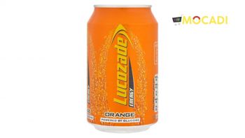 Lucozade Orange Can 330ml 