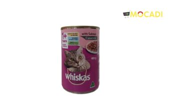 Whiskas With Salmon Casserole 1+ 400g